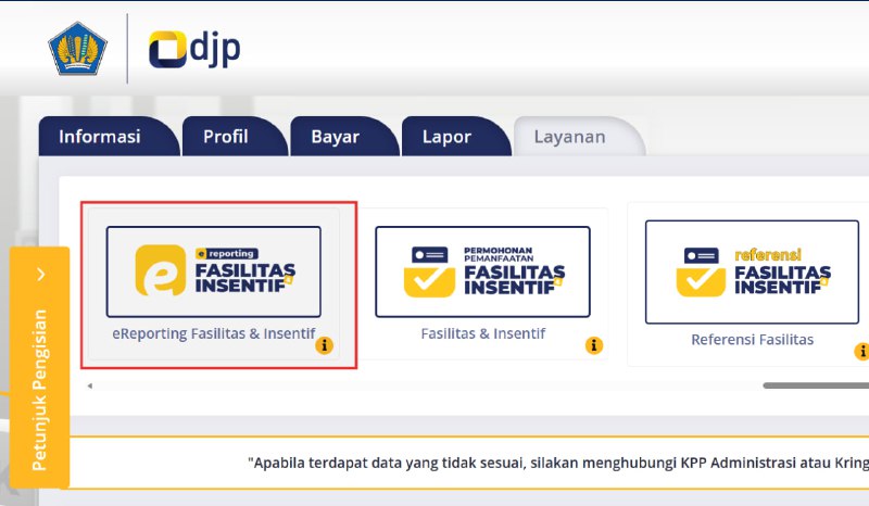 #InfoPenyelesaianKendala📌 [DJP Online – Laporan Kertas Kerja Perhitungan dan Bukti Pemotongan Tambahan PPh 21 DTP Industri Pariwisata]Atas kendala “Validasi gagal. Mohon perbaiki isian file sesuai detail kesalahan”saat upload kertas kerja tersebut pada DJP Online menu e-Reporting Fasilita dan Insentif, ✅ saat ini telah selesai ditangani.🔔 Imbauan bagi WP Pemberi Kerjadi Sektor Perusahaan sesuai PMK 72, khususnya yang memenuhi:1️⃣ Terjadi Lebih Bayar (LB) Non-DTP  Pada Masa Pajak Terakhir (Desember 2025) terdapat pegawai yang pemotongan PPh Pasal 21 lebih bayar,  dengan nilai LB lebih besar daripada jumlah PPh Pasal 21 DTP yang telah diberikan pada Oktober dan/atau November 2025 atas pegawai tersebut,  sehingga terdapat selisih lebih bayar yang tidak ditanggung pemerintah.2️⃣ Melakukan Kompensasi  Pemberi Kerja bermaksud mengompensasikan bagian kelebihan pembayaran  yang tidak ditanggung pemerintah tersebut ke masa pajak berikutnya.Silakan untuk melakukan pelaporan Kertas Kerja dimaksud pada menu DJP online tersebut.📚 Ketentuan lengkap telah dijelaskan pada materi paparan dan FAQ PMK 72,  dapat diunduh di:  👉 t.kemenkeu.go.id/PMK72—t.me/FAQcoretax
