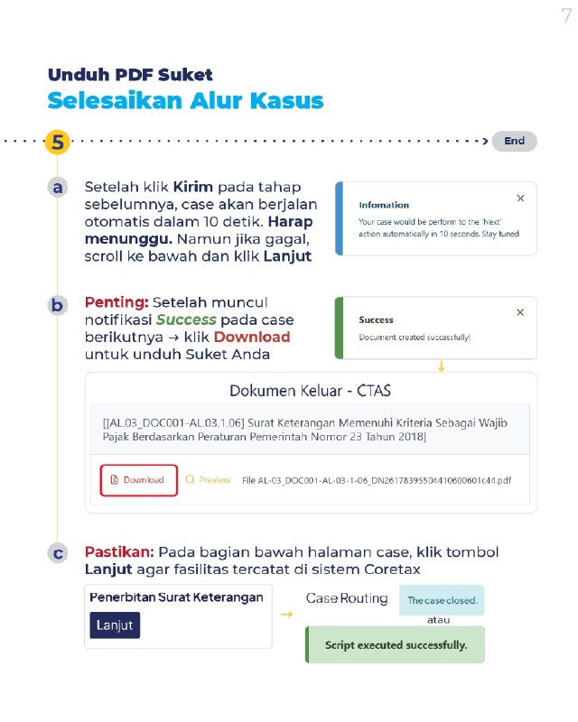 #SuketUMKM #Coretax #PPhFinal250. PENGAJUAN SUKET UMKM KINI BISA VIA CORETAXUnduh versi PDF disiniSekarang pengajuan Surat Keterangan (Suket) PPh Final UMKM makin mudah dan praktis. Anda sudah bisa mengajukannya secara online melalui portal Coretax (coretaxdjp.pajak.go.id).💡 APA FUNGSI PENTING SUKET INI?- Bukti Potong 0,5%: Diserahkan ke lawan transaksi sebagai dasar agar penghasilan Anda hanya dipotong PPh Final 0,5%.- Berfungsi sebagai SKB: Berlaku juga sebagai Surat Keterangan Bebas (SKB) pemungutan PPh Pasal 22 atas transaksi impor atau pembelian barang.⚠️ SUDAH PUNYA SUKET LAMA (PP 55/2022)?Bagi Kawan Pajak yang sebelumnya sudah memiliki Suket PP 55/2022 dan masih memenuhi kriteria, Suket Anda dinyatakan MASIH BERLAKU (berdasarkan ketentuan peralihan PP 20/2026). 👉 Artinya: Anda TIDAK PERLU repot melakukan pengajuan ulang.Yuk, simak informasi panduan teknis selengkapnya pada infografis ini.--t.me/FAQcoretax#SuketUMKM #Coretax #PPhFinal250. PENGAJUAN SUKET UMKM KINI BISA VIA CORETAXUnduh versi PDF disiniSekarang pengajuan Surat Keterangan (Suket) PPh Final UMKM makin mudah dan praktis. Anda sudah bisa mengajukannya secara online melalui portal Coretax (coretaxdjp.pajak.go.id).💡 APA FUNGSI PENTING SUKET INI?- Bukti Potong 0,5%: Diserahkan ke lawan transaksi sebagai dasar agar penghasilan Anda hanya dipotong PPh Final 0,5%.- Berfungsi sebagai SKB: Berlaku juga sebagai Surat Keterangan Bebas (SKB) pemungutan PPh Pasal 22 atas transaksi impor atau pembelian barang.⚠️ SUDAH PUNYA SUKET LAMA (PP 55/2022)?Bagi Kawan Pajak yang sebelumnya sudah memiliki Suket PP 55/2022 dan masih memenuhi kriteria, Suket Anda dinyatakan MASIH BERLAKU (berdasarkan ketentuan peralihan PP 20/2026). 👉 Artinya: Anda TIDAK PERLU repot melakukan pengajuan ulang.Yuk, simak informasi panduan teknis selengkapnya pada infografis ini.--t.me/FAQcoretax