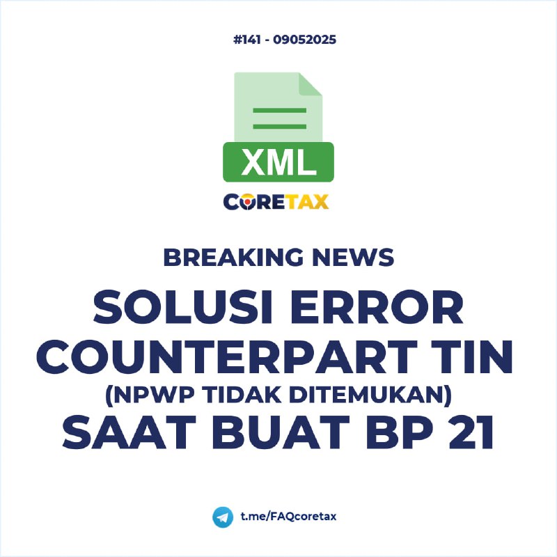 141. Apa solusi dari error NIK 