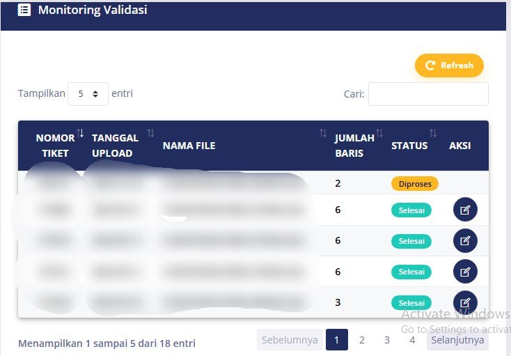 #InfoPenangananKendala Terkait kendala pada server PortalNPWP yang digunakan untuk validasi dan registrasi massal NIK pegawai, saat ini sistem sedang dalam proses perbaikan. Integrasi data pegawai dengan sistem administrasi perpajakan akan segera dilanjutkan setelah perbaikan selesai.Perkembangan terbaru (update progress) mengenai perbaikan ini akan kami sampaikan segera.--t.me/FAQcoretax