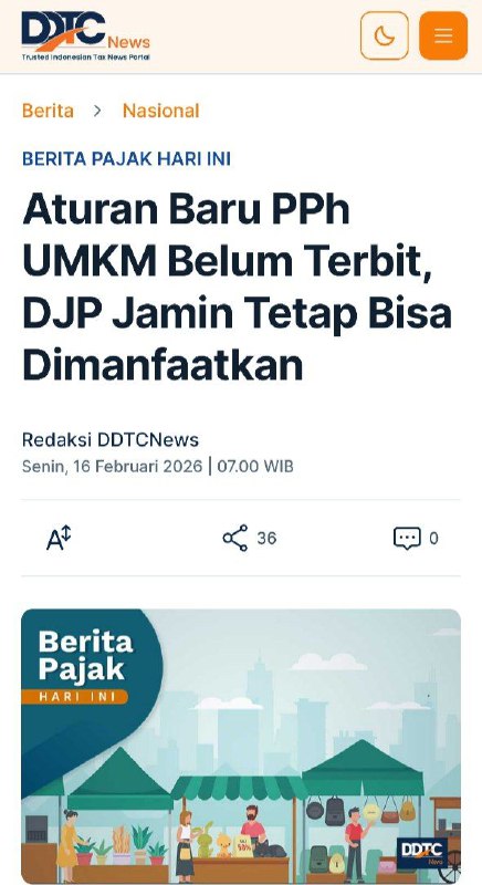 Bos saya di kantor sabdanya begini. Insya Allah tokcer.Timon (Penyuluh Pajak Ahli Madya) mengatakan sepanjang wajib pajak orang pribadi masih memenuhi syarat untuk memanfaatkan PPh final UMKM, wajib pajak masih bisa menyampaikan SPT Tahunan sebagaimana layaknya UMKM.