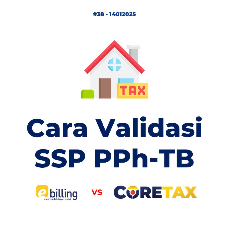 38. Bagaimana tata cara permohonan validasi PPh pengalihan hak atas tanah dan bangunan (PPhTB) melalui Coretax setelah 1 Januari 2025, serta apa perbedaan prosedurnya sebelum 1 Januari 2025?#Pembayaran#PHTBSetelah pembayaran PPhTB, Wajib Pajak mengajukan permohonan validasi Suket PPhTB secara online melalui akun Coretax-nya. Kode layanan administrasi adalah AS.01-03 (validasi SSP PPh atas PHTB). Permohonan ini bersifat otomatis dan bukti Suket PPhTB diunduh langsung bila seluruh isian lengkap dan telah tervalidasi.Silakan simak panduan dan rangkumannya pada postingan berikut 