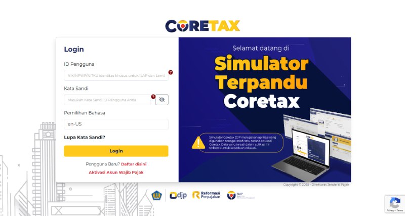 Belum Siap Lapor SPT Tahunan di Coretax?  No Problem, kini DJP telah menyiapkan berbagai sarana edukasi mandiri (non hands-on).✨ Pilihan media belajar:1️⃣ Simulator Terpandu Coretax🔗 