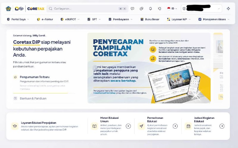 Belum bisa login, tapi ini saya kasih spill-nya ya.