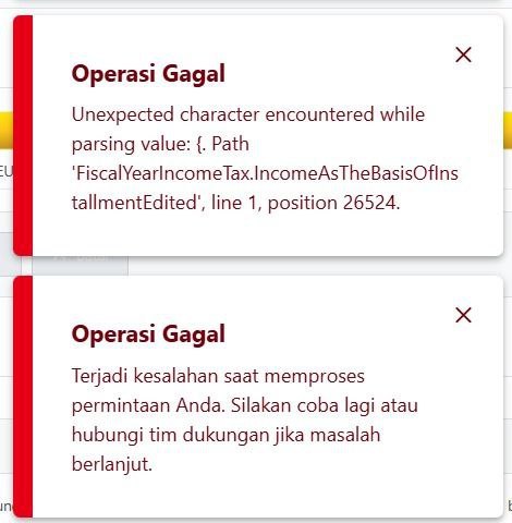 #Reminder #SPTTahunanBadanNotif ini biasanya muncul karena memilih  jawaban 