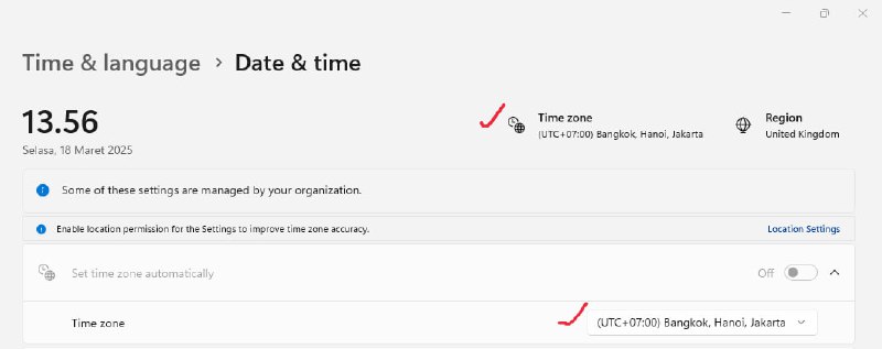 #SolusiError Sementara: error 400 OKSementara di KPP kami coba untuk ganti Date and Region di PC yang digunakan menjadi UTC +7 Bangkok Hanoi Jakarta, kemudian dicoba berkala dan lanjut berhasil. Silakan dicoba 🙏--t.me/FAQcoretaxDiskusi konsulgabjatim1