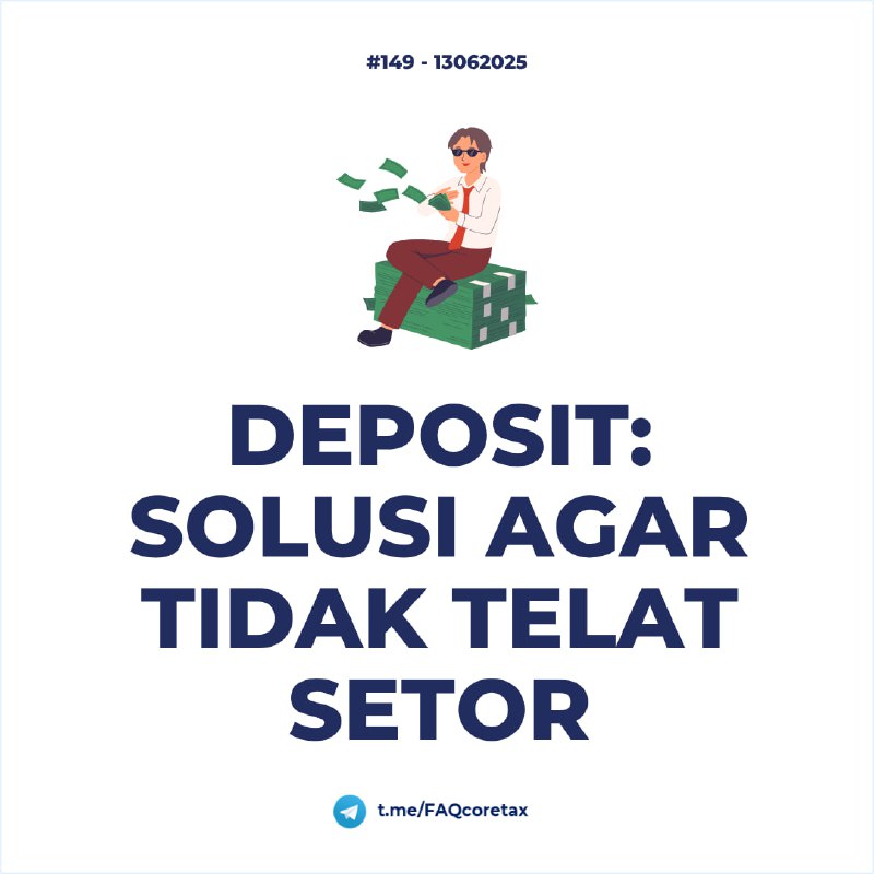 149. Lapor SPT 21/Unifikasi terkendala dan belum bisa buat billing, apa solusi agar tidak terlambat setor?#PembayaranGunakan fitur Deposit agar terhindar dari sanksi keterlambatan setor pajak Jika belum bisa membuat kode billing akibat kendala pelaporan SPT 21/Unifikasi.🧋 Mengapa Deposit?