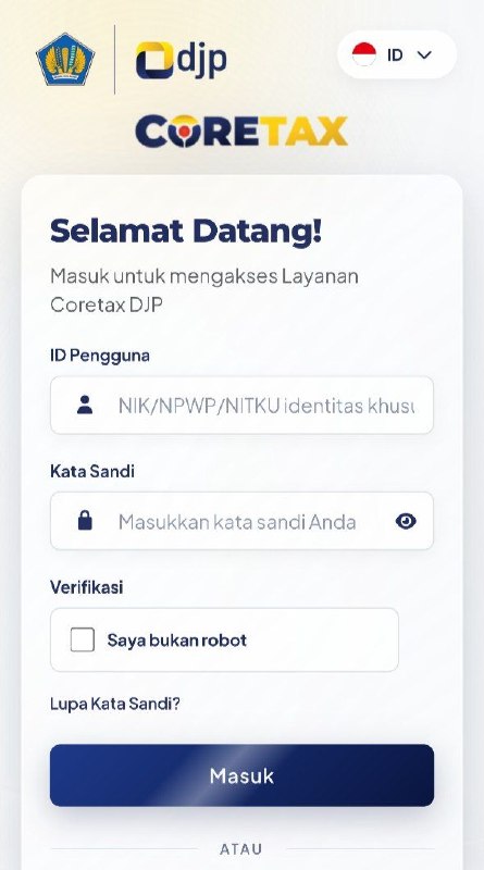 Per 19.38 WIB Coretax sudah normal kembali.Silakan dicoba--t.me/FAQcoretax