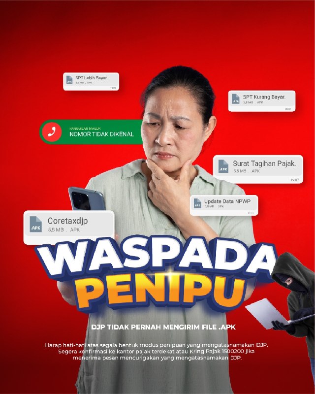 #FakturPajak #Coretax #BuktiPotong #PengaduanDJP254. KOK ADA FAKTUR PAJAK ATAS NAMA SAYA, PADAHAL NGGAK PERNAH TRANSAKSI?Pernah kaget tiba-tiba nemu data Faktur Pajak atau Bukti Potong atas nama dan NPWP Anda, padahal merasa nggak pernah beli barang atau melakukan transaksi tersebut? Kabar baiknya, sekarang seluruh data Faktur Pajak dan Bukti Potong pajak memang sudah terintegrasi penuh di Coretax DJP. Artinya, sistem yang baru ini bikin transaksi jauh lebih transparan. Anda bisa dengan mudah memantau dan mengecek sendiri apakah data yang tercatat di sistem benar-benar sesuai dengan transaksi riil Anda.❓ LALU, BAGAIMANA JIKA MENEMUKAN DATA YANG TIDAK SESUAI / FIKTIF?Jangan panik, segera lakukan 2 langkah penyelesaian berikut:1️⃣ Konfirmasi ke Pihak PenerbitSegera hubungi perusahaan atau pihak lawan transaksi yang menerbitkan Faktur Pajak/Bukti Potong tersebut. Sampaikan bahwa Anda tidak pernah melakukan transaksi, lalu minta mereka untuk segera MEMBATALKAN dokumen tersebut di sistem. (Bisa jadi ini hanya human error atau salah ketik NPWP).2️⃣ Laporkan ke Kanal Pengaduan DJPJika pihak penerbit sulit dihubungi, tidak kooperatif, atau Anda curiga ada indikasi kesengajaan penyalahgunaan identitas, jangan didiamkan. Segera sampaikan pengaduan resmi melalui kanal pengaduan DJP (seperti Kring Pajak 1500200, email ke pengaduan@pajak.go.id, atau datang ke KPP terdekat) agar segera ditindaklanjuti.Yuk, biasakan cek profil dan data perpajakan Anda di Coretax secara berkala. Karena mencegah penyalahgunaan data akan selalu lebih baik daripada repot memperbaikinya nanti. --t.me/FAQcoretax#FakturPajak #Coretax #BuktiPotong #PengaduanDJP254. KOK ADA FAKTUR PAJAK ATAS NAMA SAYA, PADAHAL NGGAK PERNAH TRANSAKSI?Pernah kaget tiba-tiba nemu data Faktur Pajak atau Bukti Potong atas nama dan NPWP Anda, padahal merasa nggak pernah beli barang atau melakukan transaksi tersebut? Kabar baiknya, sekarang seluruh data Faktur Pajak dan Bukti Potong pajak memang sudah terintegrasi penuh di Coretax DJP. Artinya, sistem yang baru ini bikin transaksi jauh lebih transparan. Anda bisa dengan mudah memantau dan mengecek sendiri apakah data yang tercatat di sistem benar-benar sesuai dengan transaksi riil Anda.❓ LALU, BAGAIMANA JIKA MENEMUKAN DATA YANG TIDAK SESUAI / FIKTIF?Jangan panik, segera lakukan 2 langkah penyelesaian berikut:1️⃣ Konfirmasi ke Pihak PenerbitSegera hubungi perusahaan atau pihak lawan transaksi yang menerbitkan Faktur Pajak/Bukti Potong tersebut. Sampaikan bahwa Anda tidak pernah melakukan transaksi, lalu minta mereka untuk segera MEMBATALKAN dokumen tersebut di sistem. (Bisa jadi ini hanya human error atau salah ketik NPWP).2️⃣ Laporkan ke Kanal Pengaduan DJPJika pihak penerbit sulit dihubungi, tidak kooperatif, atau Anda curiga ada indikasi kesengajaan penyalahgunaan identitas, jangan didiamkan. Segera sampaikan pengaduan resmi melalui kanal pengaduan DJP (seperti Kring Pajak 1500200, email ke pengaduan@pajak.go.id, atau datang ke KPP terdekat) agar segera ditindaklanjuti.Yuk, biasakan cek profil dan data perpajakan Anda di Coretax secara berkala. Karena mencegah penyalahgunaan data akan selalu lebih baik daripada repot memperbaikinya nanti. --t.me/FAQcoretax