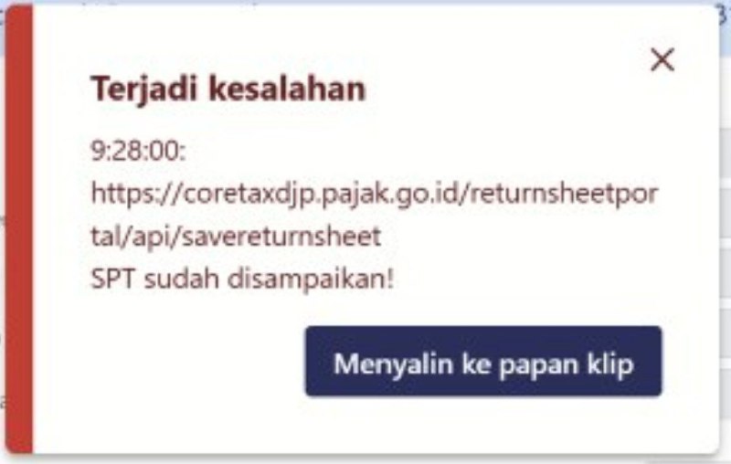 #InfoPenangananKendalaAtas kendala error 