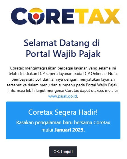 3. Apakah Coretax wajib digunakan, mulai kapan? Bagaimana bila saya masih ingin menggunakan DJP Online❓#CoretaxUmum