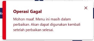 #InfoPenangananKendala Saat ini menu Bukti Potong Saya (My Withholding Slip), masih perlu perbaikan agar dapat berjalan lebih efisien. Akses bukti pemotongan dari Menu Dokumen Saya, modul Portal Saya.—t.me/FAQcoretax