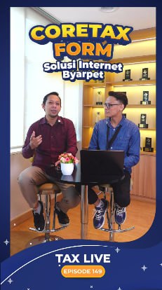 Live IG @DitjenPajakRICoretax Form Solusi Internet ByarpetNow live: instagram.com/ditjenpajakri
