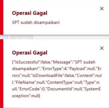 #InfoPenangananKendala Kendala error 