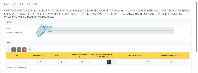 #InfoPenanganKendalaPer 16:00 WIBKendala SPT 21 yang isinya kosong padahal ada BP 21 yang telah diterbitkan dan sudah coba hapus dan buat konsep ulang, dari informasi tim PSIAP, kendala tersebut sedang dilakukan perbaikan oleh pengembang. Atas hal ini akan kami juga kabari bila dapat udpate. Terima kasih—t.me/FAQcoretax