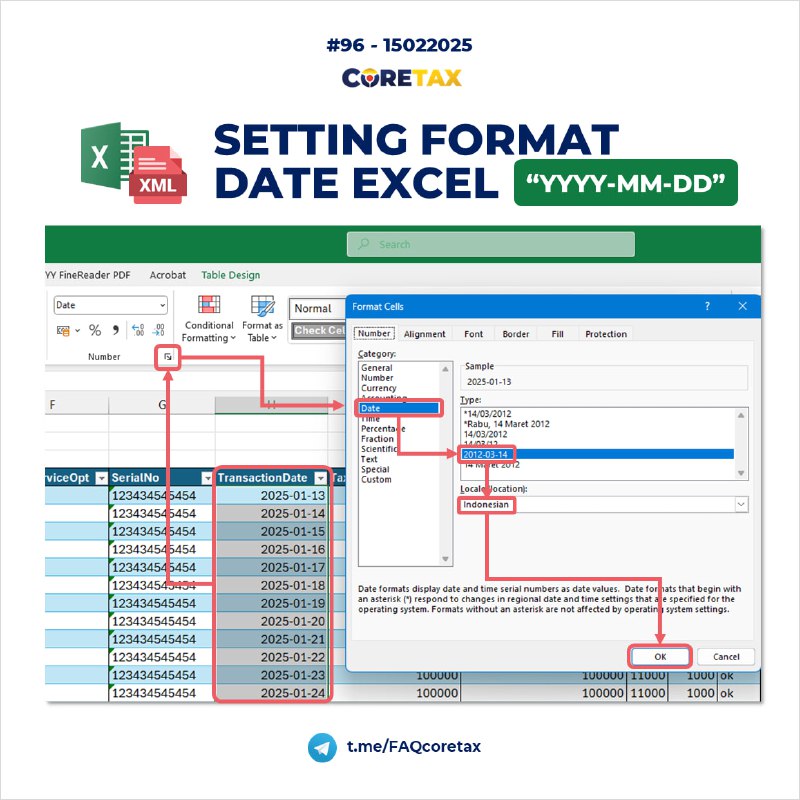 96. Saat import #XML, pada monitoring XML, terdapat error 