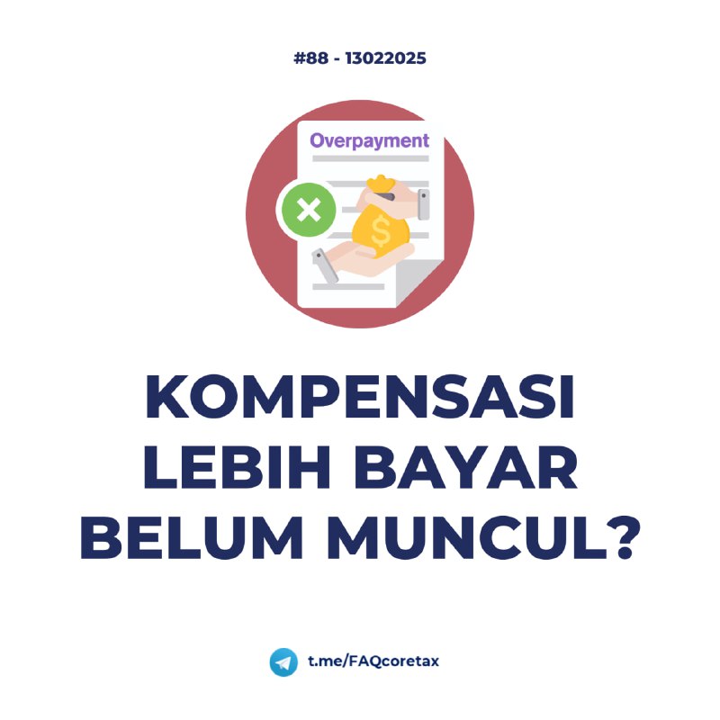 88. Sampai saat ini kompensasi lebih bayar masa desember PPh pasal 21 dan PPN belum muncul di SPT padahal sudah coba hapus dan bentuk ulang, apakah harus menunggu atau dilaporkan saja?#SPT21 #SPTPPN#KompensasiSebaiknya menunggu. Info terbaru sore ini sedang diusahakan untuk segera migrasi dalam1-2 hari kedepan. --@FAQcoretaxDiskusi @diskusipajaksbyrungkut