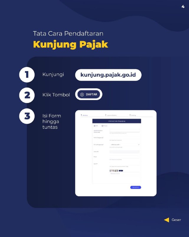 Mau lapor SPT tapi sibuk di hari kerja? Tenang, #KawanPajak! Kantor Pajak kini hadir lebih dekat dengan membuka layanan di akhir pekan (Sabtu & Minggu) untuk mendampingi kamu menuntaskan kewajiban pelaporan SPT Tahunan.Pastikan #KawanPajak memantau secara berkala akun media sosial KPP di wilayah domisili masing-masing untuk mengetahui jadwal operasional unit kerja terdekat, ya! Jangan lupa ambil tiket antrean terlebih dahulu melalui kunjung.pajak.go.id. Seluruh layanan kami tidak dipungut biaya alias GRATIS, jadi tetap waspada terhadap segala bentuk penipuan atau calo karena #KamiDampingiSampaiBerhasil!Mau lapor SPT tapi sibuk di hari kerja? Tenang, #KawanPajak! Kantor Pajak kini hadir lebih dekat dengan membuka layanan di akhir pekan (Sabtu & Minggu) untuk mendampingi kamu menuntaskan kewajiban pelaporan SPT Tahunan.Pastikan #KawanPajak memantau secara berkala akun media sosial KPP di wilayah domisili masing-masing untuk mengetahui jadwal operasional unit kerja terdekat, ya! Jangan lupa ambil tiket antrean terlebih dahulu melalui kunjung.pajak.go.id. Seluruh layanan kami tidak dipungut biaya alias GRATIS, jadi tetap waspada terhadap segala bentuk penipuan atau calo karena #KamiDampingiSampaiBerhasil!